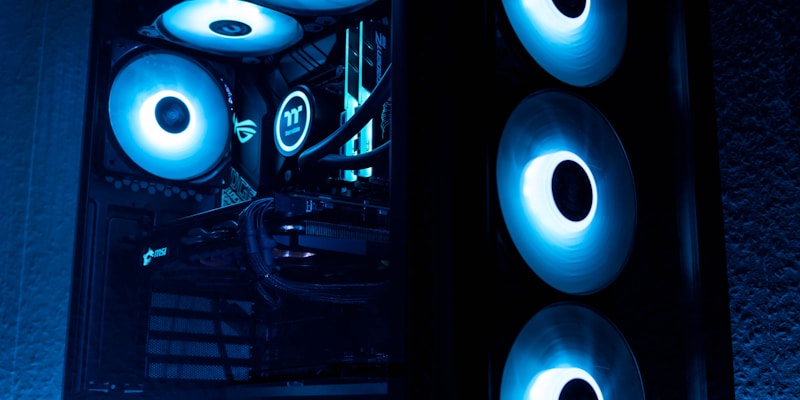 PC Gaming Setup yang saya rakit