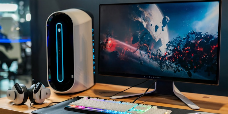 Gaming Monitor Setup